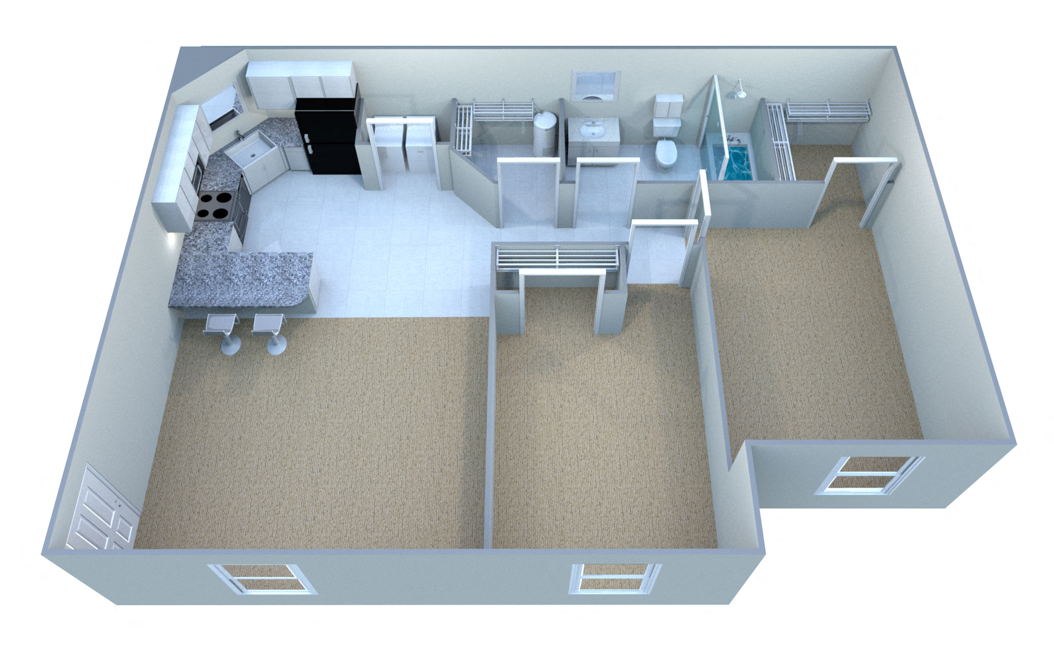 Suite A Floorplan
